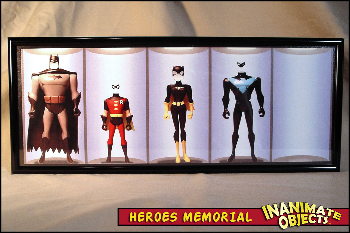 Inanimate Objects » Batcave Heroes Memorial
