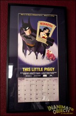 A rare in-house only Cartoon Network calendar.