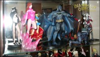 Some larger DC statues (plus Atom Eve.)